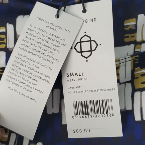 SATVA Movement Anya Yoga Leggings - Picture 6 of 6